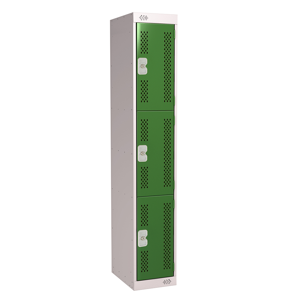 Three Door Lockers
