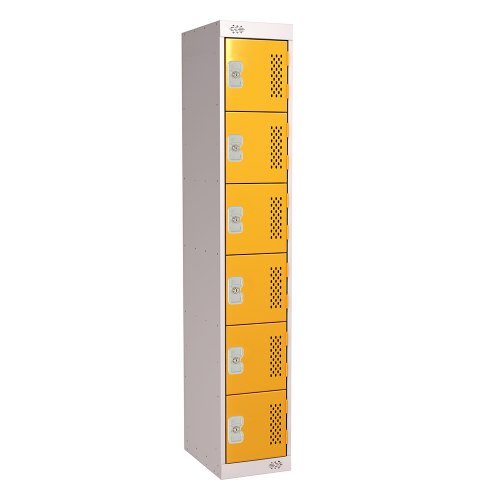Six Door Lockers